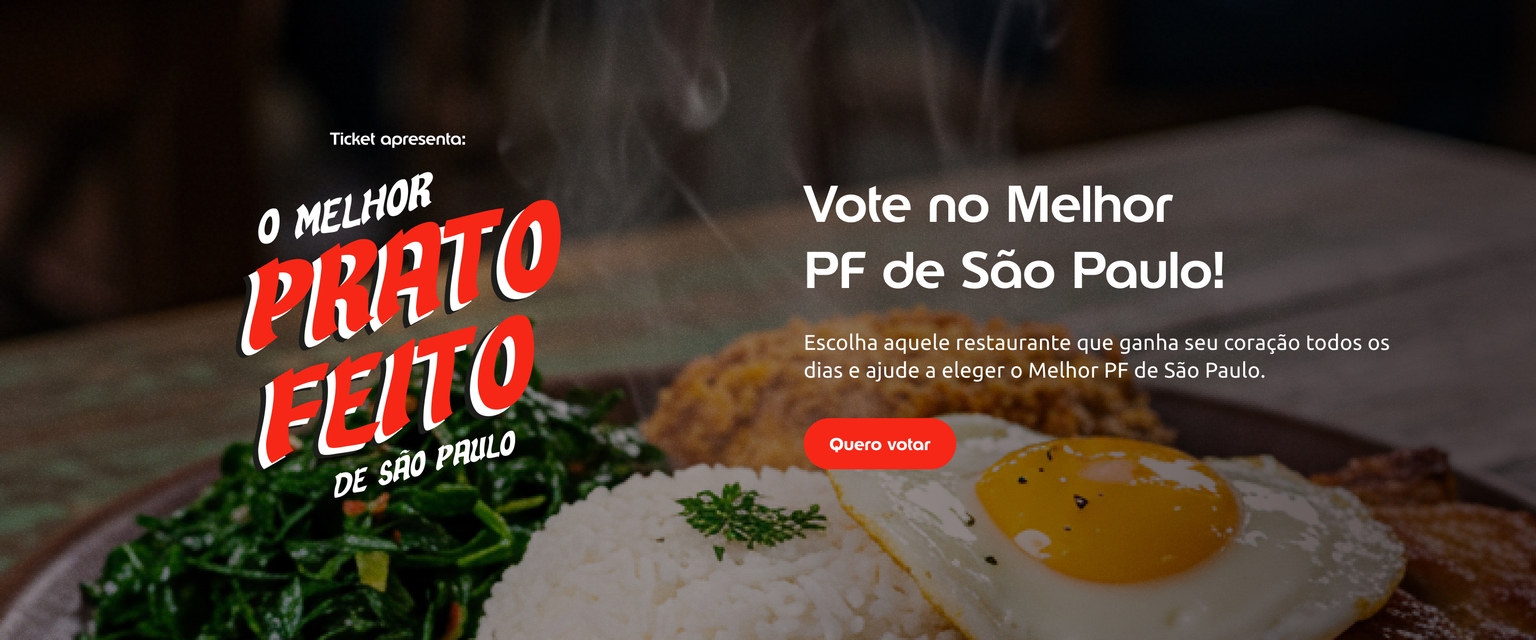 Banner de chamada para cadastro de restaurante